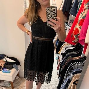 Star stitched dress!